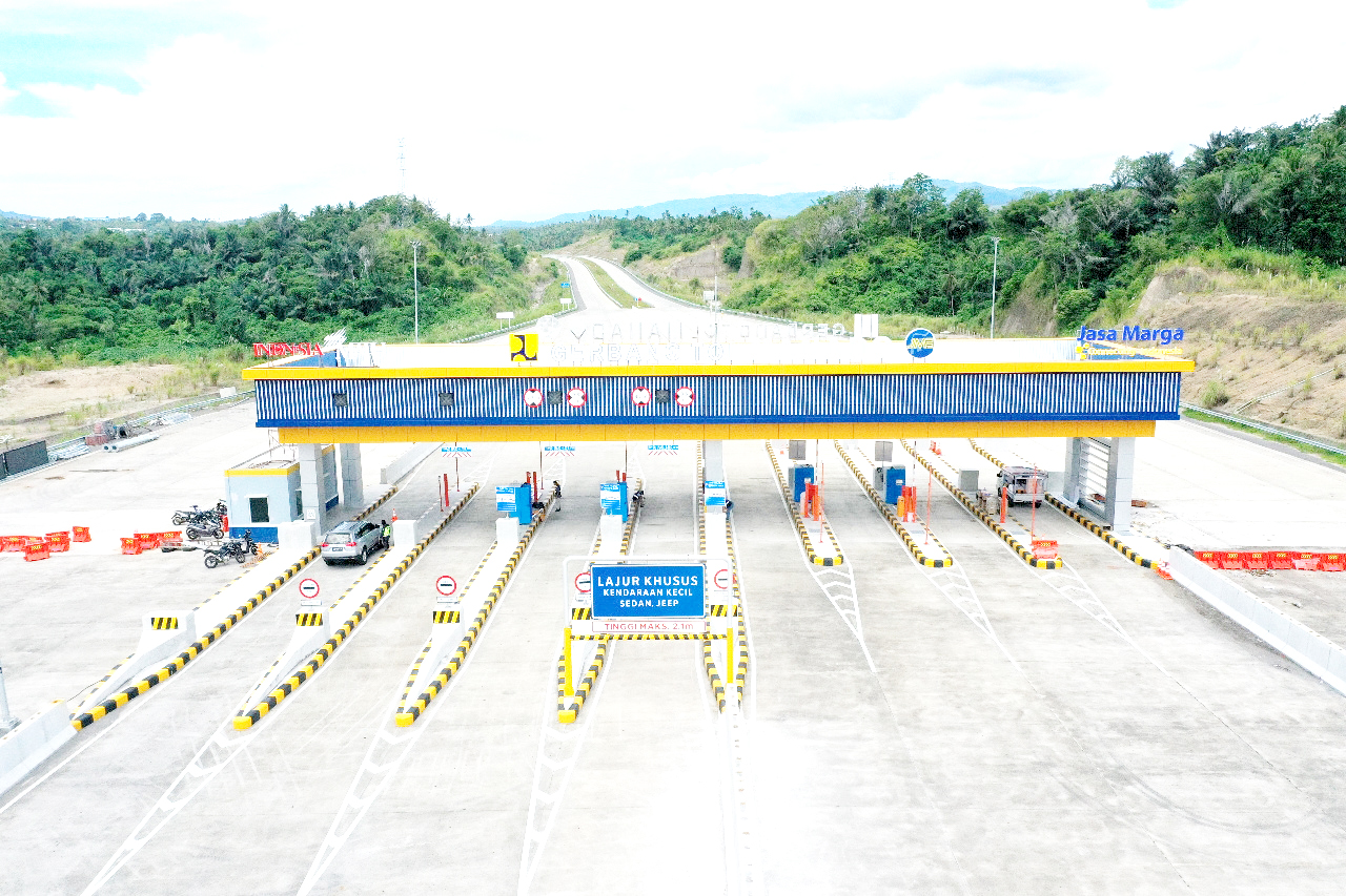 Oktober, Tol Manado-Bitung Bakal Beroperasi Penuh